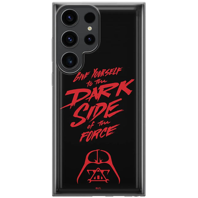 ERT GROUP Mobile Phone case for Samsung S23 Ultra Original and Officially Licensed Star Wars Pattern Darth Vader 020 optimally adapted to The Shape of The Mobile Phone case Made of TPU - Royalessencelux