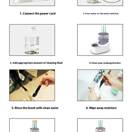 Electric Makeup Brush Cleaner & Dryer - Royalessencelux