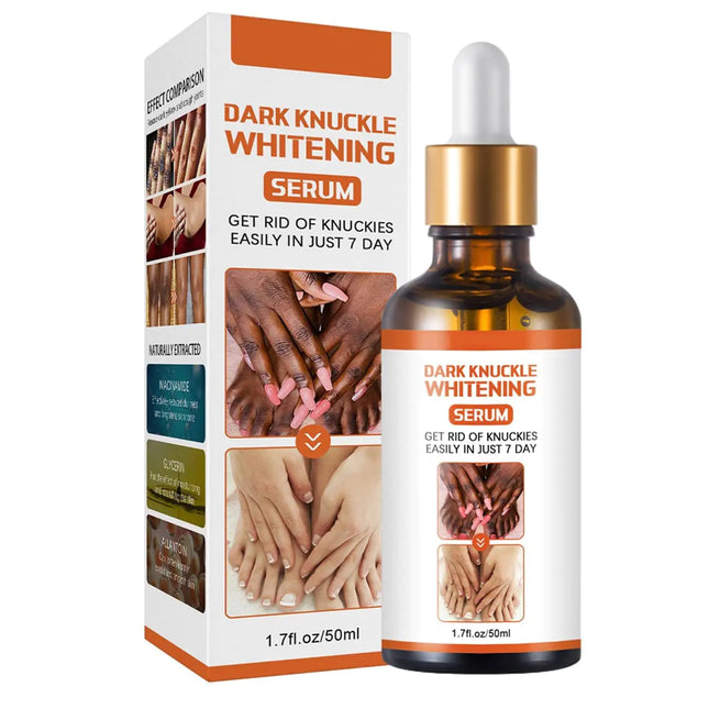 Dark Knuckle Whitening Serum 1.7 Fl Oz Joint Darkening Serum Lighten And Repair Melanin Skin Care Removal Body Bleaching For Knuckle Elbows - Royalessencelux