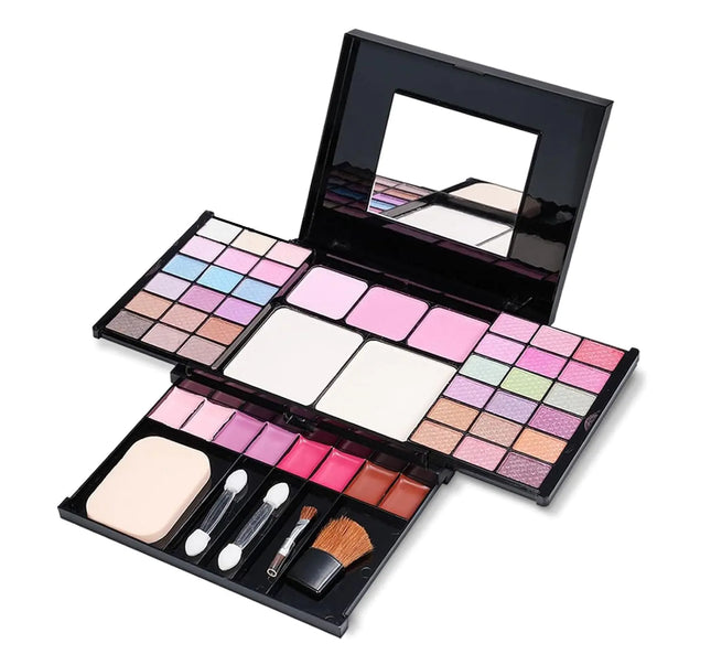 SailbSalab Makeup Set for Women full Kit 49 Color Eyeshadow Palette Lipstick Blush Contour Powder Concealer with 5pcs Makeup Brushes All In One Makeup Kit - Royalessencelux