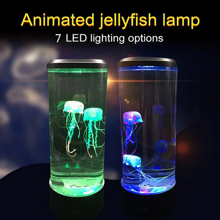 Color Changing LED Jellyfish Aquarium Night Light - Royalessencelux
