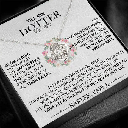 Daughter's Love Necklace - Royalessencelux