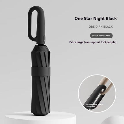 84 Bone Ring Buckle Umbrella - Royalessencelux