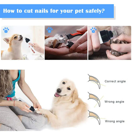 Electric Dog Nail Trimmer - Royalessencelux