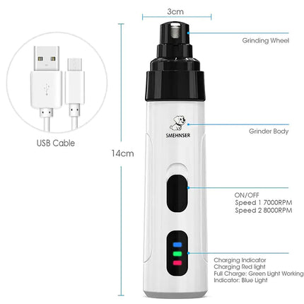 Electric Dog Nail Trimmer - Royalessencelux