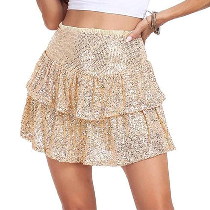 Sequin Performance Sequin Dance Skirt - Royalessencelux