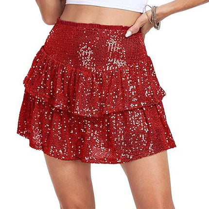 Sequin Performance Sequin Dance Skirt - Royalessencelux
