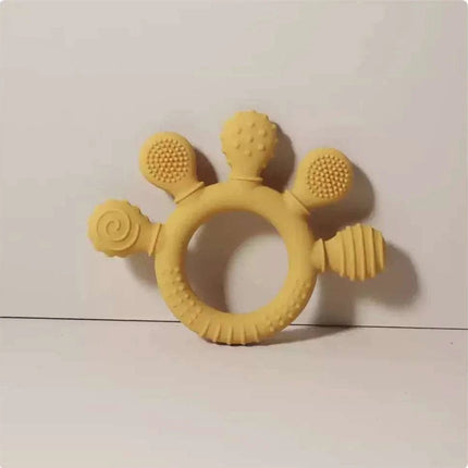 Silicone Baby Hand Teether - Royalessencelux