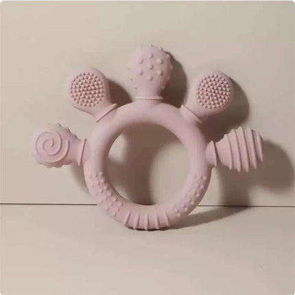 Silicone Baby Hand Teether - Royalessencelux