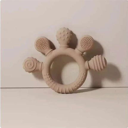 Silicone Baby Hand Teether - Royalessencelux