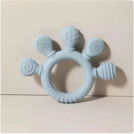 Silicone Baby Hand Teether - Royalessencelux