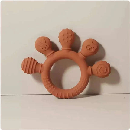 Silicone Baby Hand Teether - Royalessencelux