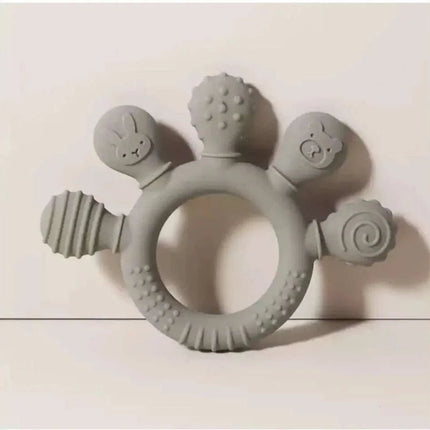 Silicone Baby Hand Teether - Royalessencelux