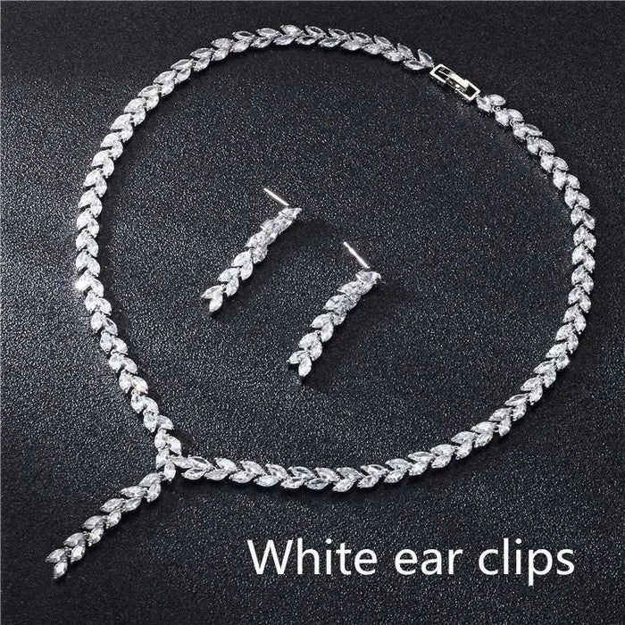 White ear clips