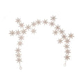 Silver star rhinestone starry hair band featuring an elegant silver star-shaped design adorned with sparkling rhinestones