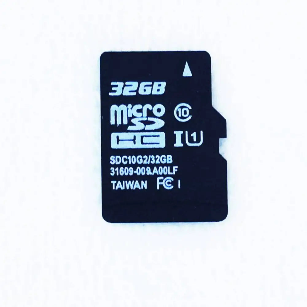 Black 32gb microsdhc memory card class 10 speed rating for silver video doorbell smart wireless wifi security use