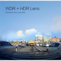 Sleek dash cam night vision FHD1080P with WDR and HDR lens technology for clear night vision recording