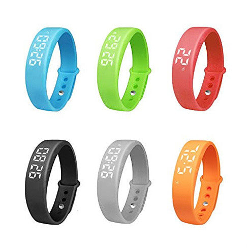 Smart-A-Rolla Simple Fitness Tracker Bracelet Style Watch And Pedometer Works w/o Smartphone