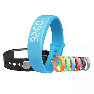 Smart-A-Rolla Simple Fitness Tracker Bracelet Style Watch And Pedometer Works w/o Smartphone