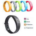 Smart-A-Rolla Simple Fitness Tracker Bracelet Style Watch And Pedometer Works w/o Smartphone