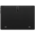 Black smart android entertainment 3g calling tablet pc back showing vertical camera module and speaker grilles