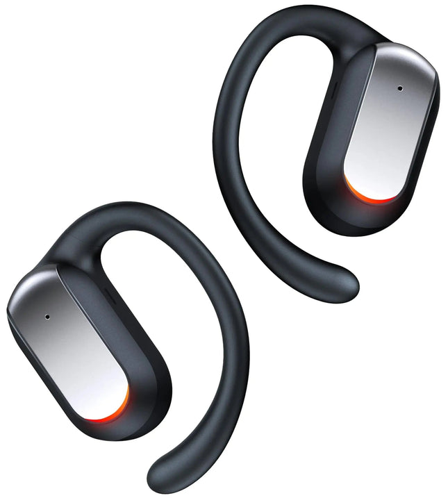 TAGRY Open Ear Headphones Bluetooth 5.4 Earbuds 48Hrs Playtime Wireless Ear Buds with Earhook Mic Stereo Sound Earphones with 16mm Speaker Air Conduction Earbud for Sport Fitness Workout Running Black - Royalessencelux