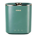 Teal mini portable washing machine with rose gold accents and sleek modern design for efficient mini portable use