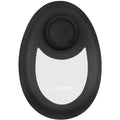 Black and white phone stand with sleek oval design and circular grip for teal nano glass crystal hair eraser removal tool