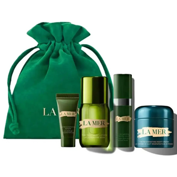 L.a. travel size gift set moisturizing night cream in a compact jar for easy nighttime skincare use