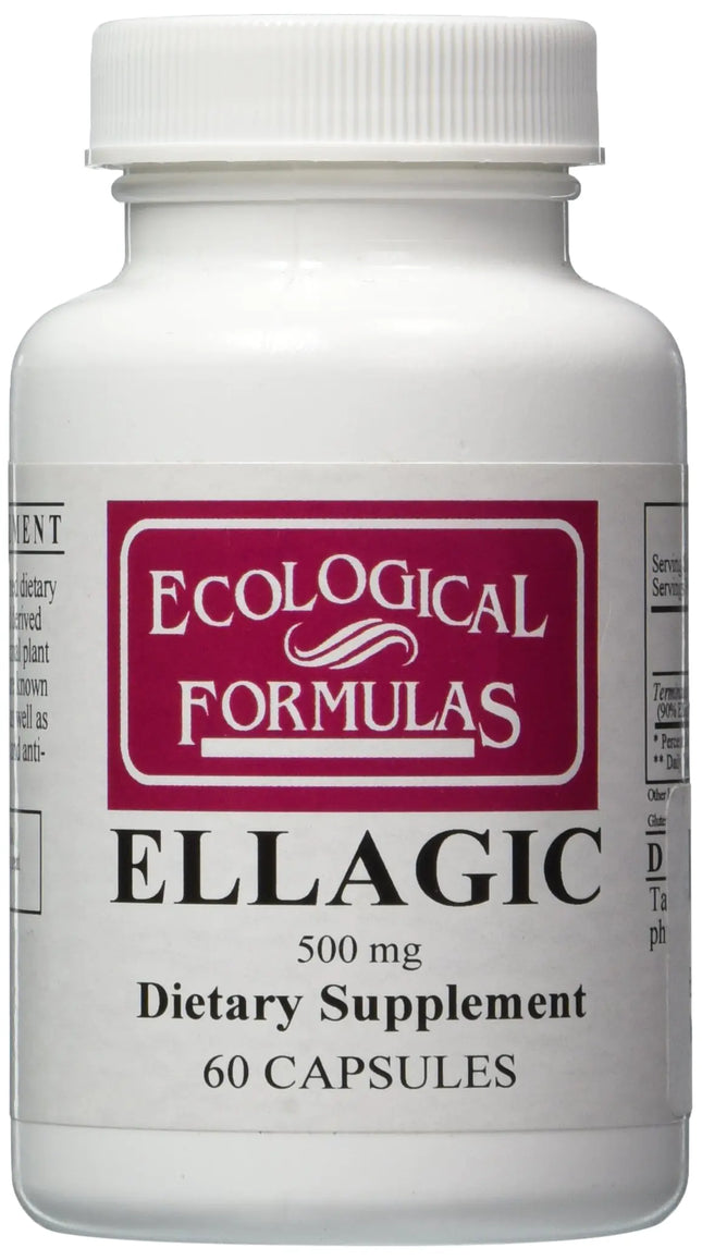 Ecological Formulas - Ellagic 500 mg 60 caps [Health and Beauty] - Royalessencelux