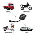 Black rectangular tx-5 car motor gps locator tracker with cable for motor vehicle tracking applications
