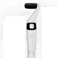 White usb rechargeable electric callus remover with black textured head and gold-accented details for dead skin removal