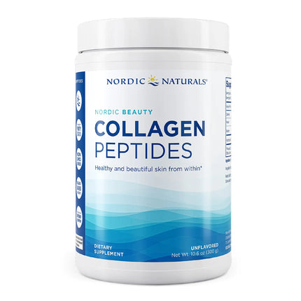 Nordic Naturals Nordic Beauty Collagen Peptides Unflavored - 10.6 Ounces - Collagen Supplement for Skin Health and Elasticity - for Hot and Cold Beverages - 30 Servings - Royalessencelux
