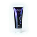 A sleek glossy purple tube of wemara dark midnight body cream with a white cap from the dark midnight set body collection