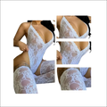White lace bodysuit with intricate floral patterns and matching thigh-high stockings 9e9e9e plus size display ms-flexbox