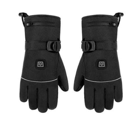 Winter Electric Heated Gloves Motorcycle Touch Screen Gloves - Royalessencelux