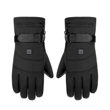 Winter Electric Heated Gloves Motorcycle Touch Screen Gloves - Royalessencelux