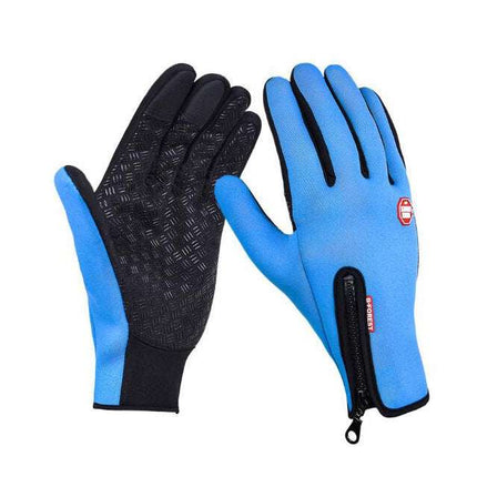 Winter Gloves Touch Screen Riding Motorcycle Sliding Waterproof Sports Gloves With Fleece - Royalessencelux