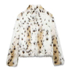 Leopard print faux fur1 / L