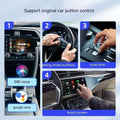 Wireless car video entertainment box with original car touchscreen, siri and google voice, steering wheel button control