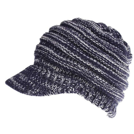 Women Ponytail Beanies Autumn Winter Hats Female Soft Knitting Caps Warm Ladies Skullies - Royalessencelux