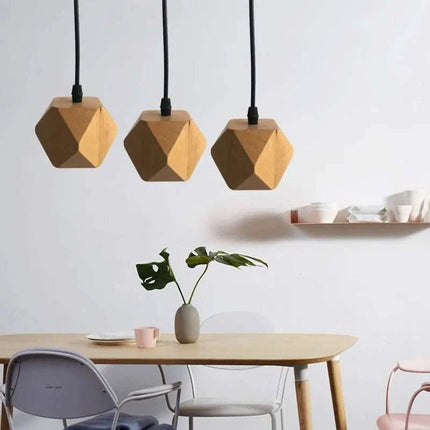 Wood Pendant Lights - Royalessencelux