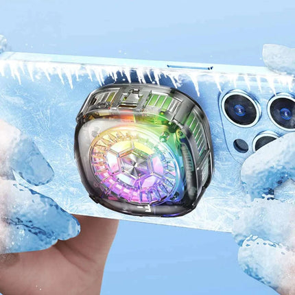 YANISM RGB Cooling Fan:Magnetic Phone Cooler with Lightweight Design for Mobile Gaming and Streaming - Royalessencelux