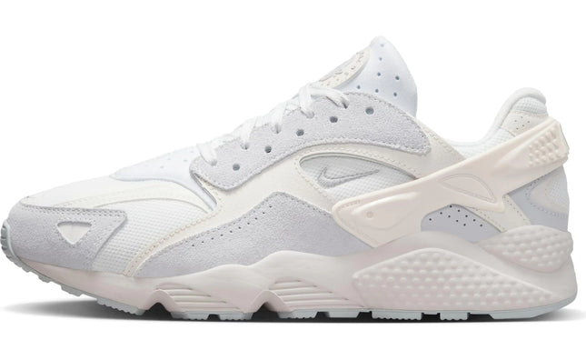 Nike Air Huarache Runner Mens Shoes (DZ3306-100 Summit White/White/Pure Platinum/) Size 8 - Royalessencelux